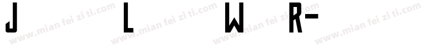 Justice League Web R字体转换